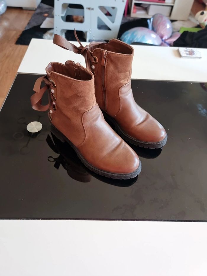 Bottine marron - photo numéro 1