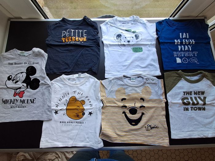 Lot t-shirts manches longues