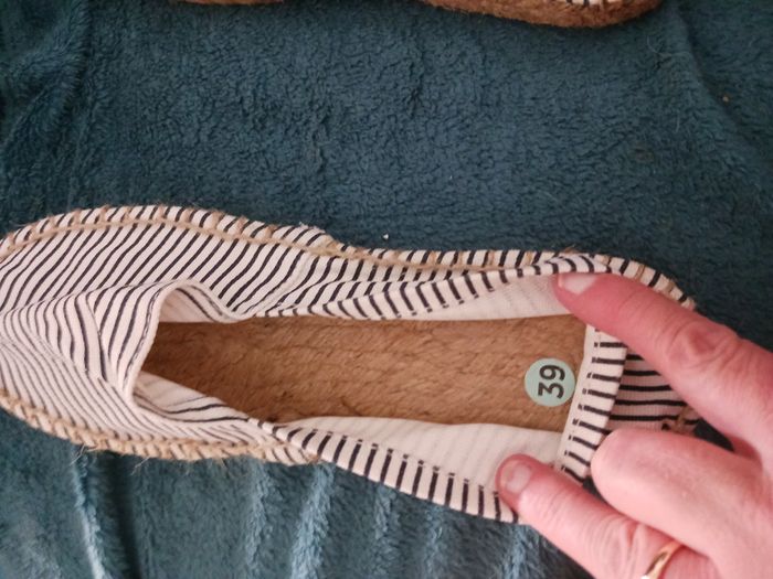 espadrille femme T39 - photo numéro 2