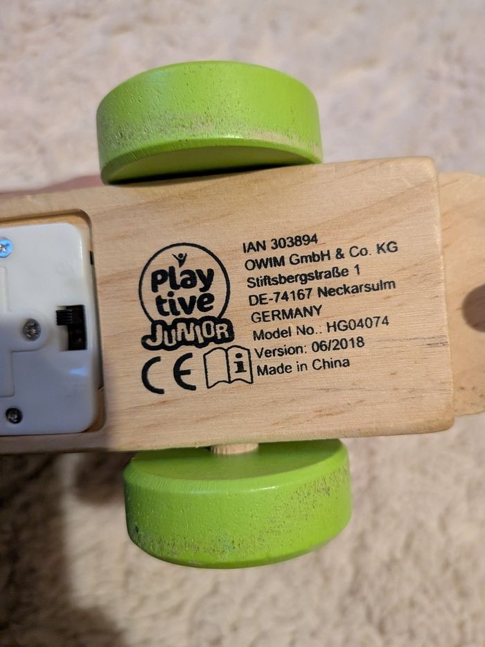 Train en bois avec son Playtive - photo numéro 7