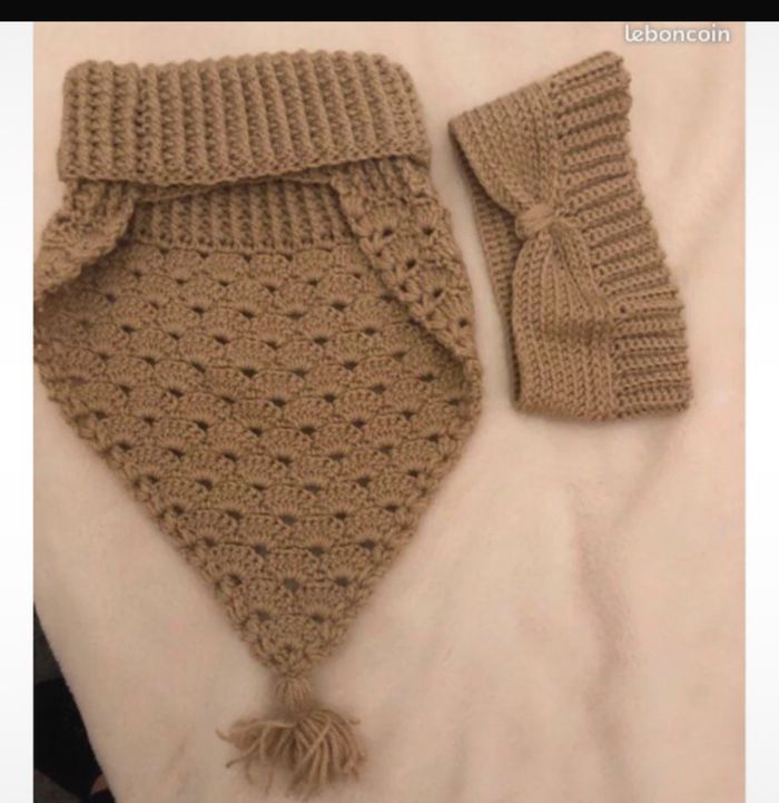 Tour de cou et bandeau - photo numéro 2