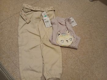 Pantalon avec sous pull neufs