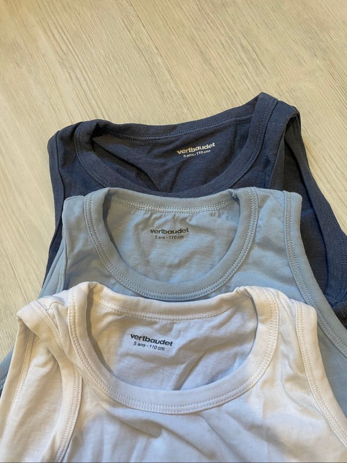Lot de 3 débardeurs vertbaudet - photo numéro 2
