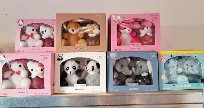 Coffret parfum + peluche enfant