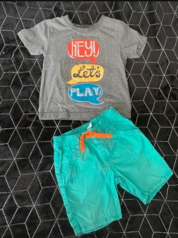 Ensemble été garçon Taille 24/36 mois