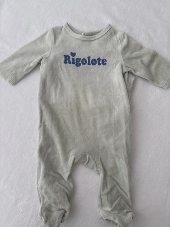 Pyjama rigolote 3 mois