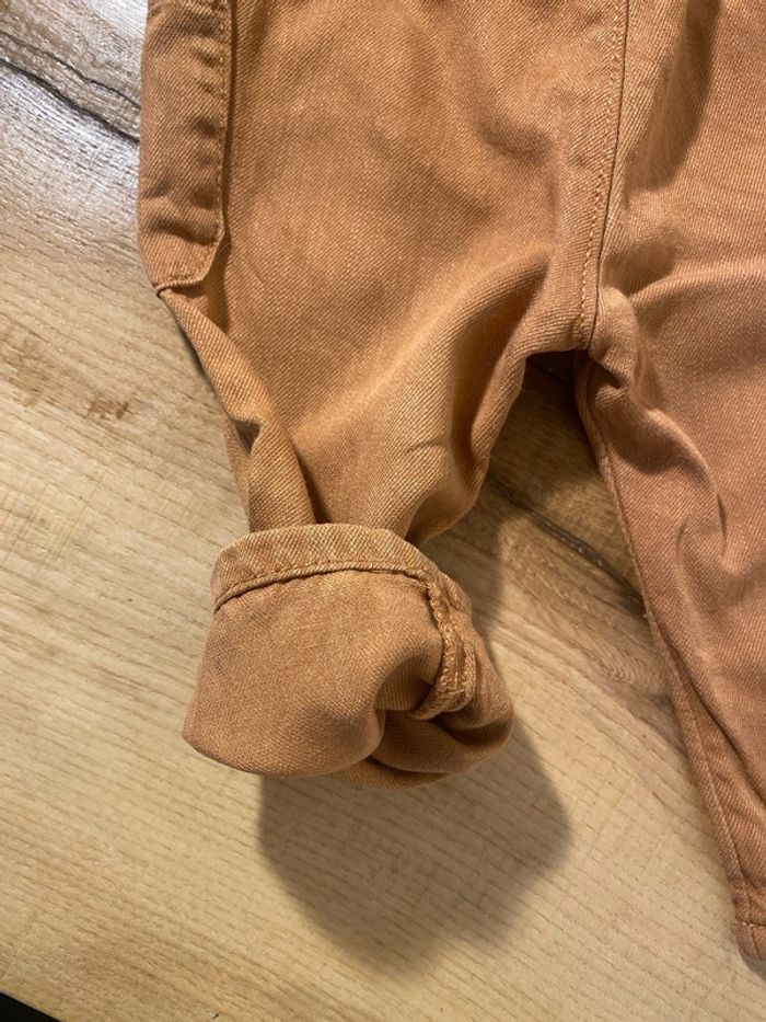 Pantalon fluide marron bébé - photo numéro 4