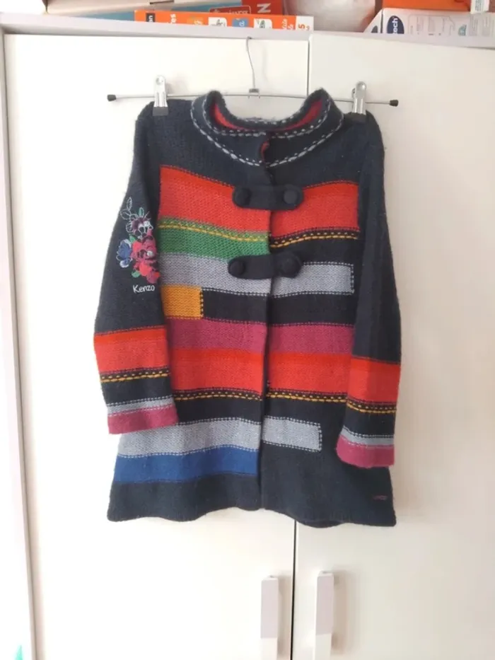 Gilet long Kenzo t8ans - photo numéro 3