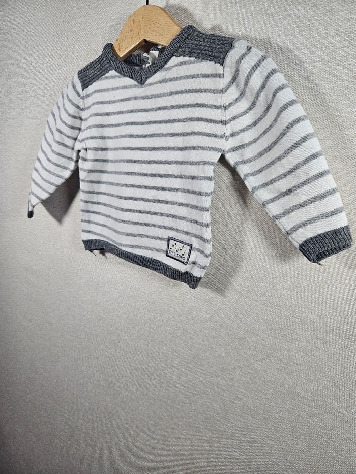 Pull en maille kiabi 3 mois - photo numéro 4