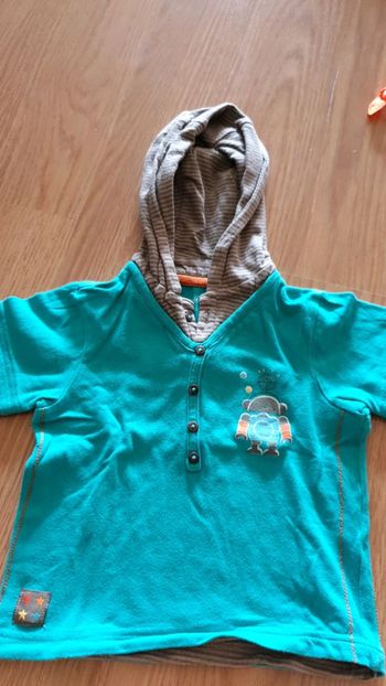 tee shirt a capuche orchestra 18 mois