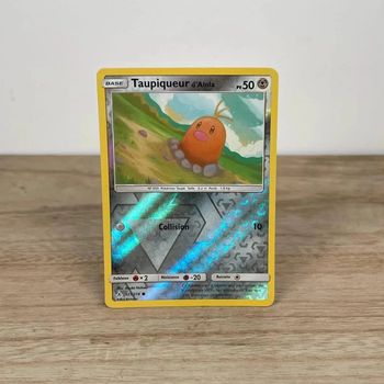 Carte Pokemon Taupiqueur D’Alola 121/124 Reverse Soleil et Lune 10 SL10 FR NEUF