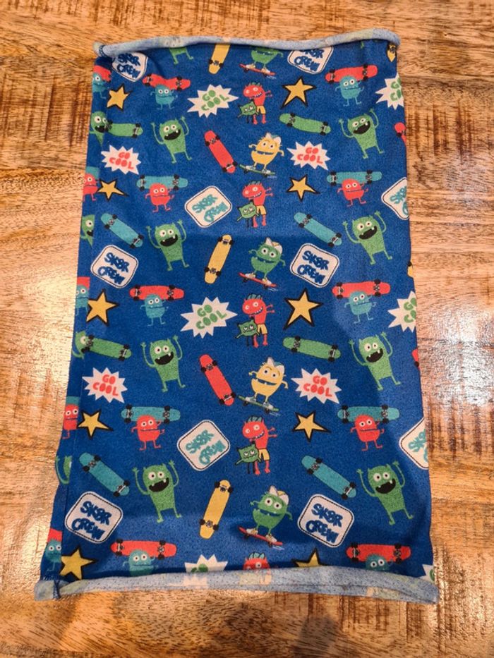 Snood fin monstre multicolore