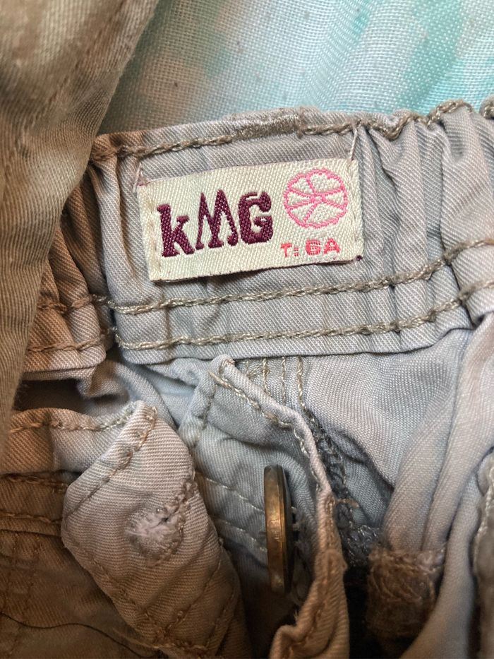 Lot de 6 pantalons fille dont un legging 6 ans - photo numéro 5