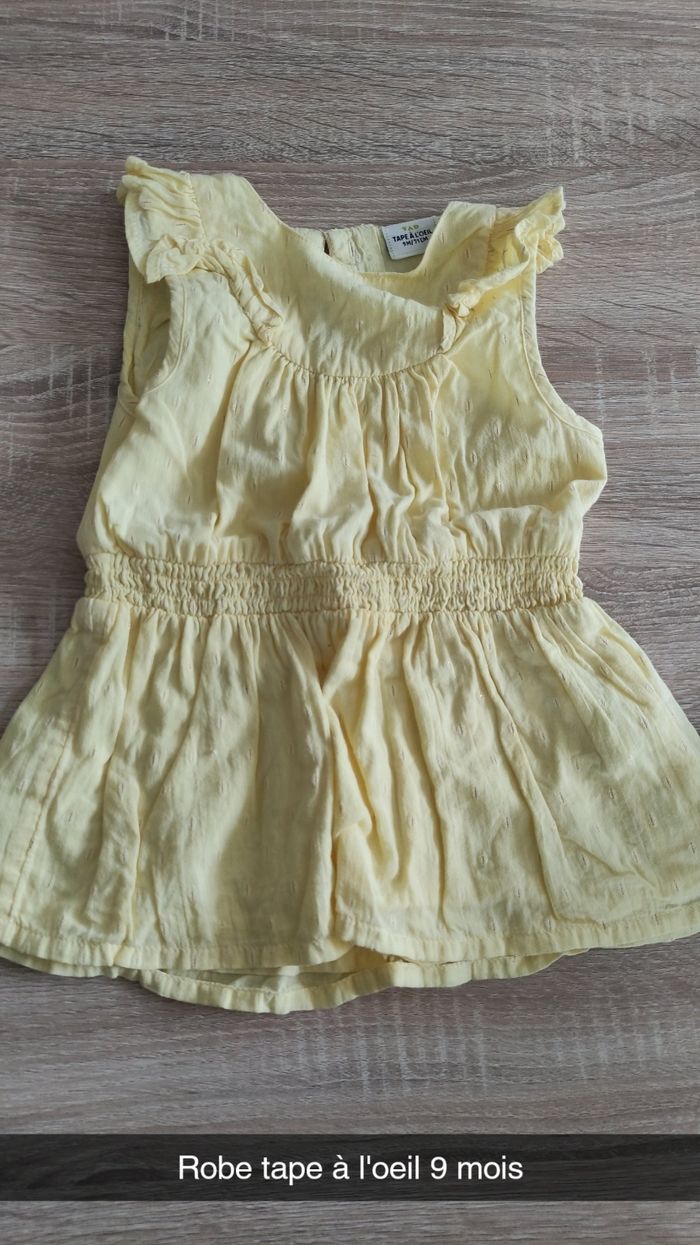 Robe 9 mois
