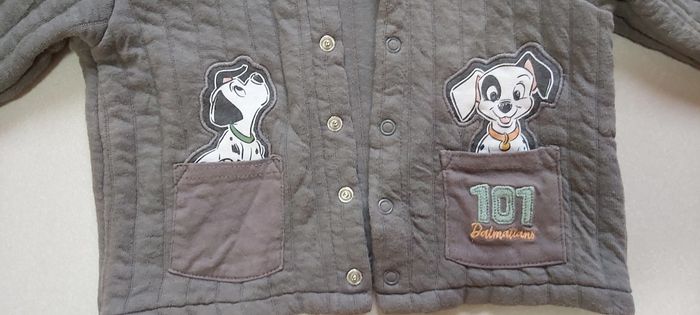 Gilet à capuche 101 dalmatians 9/12 mois - photo numéro 2