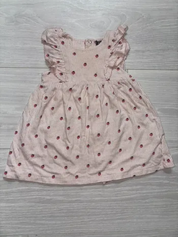 Robe été fraises