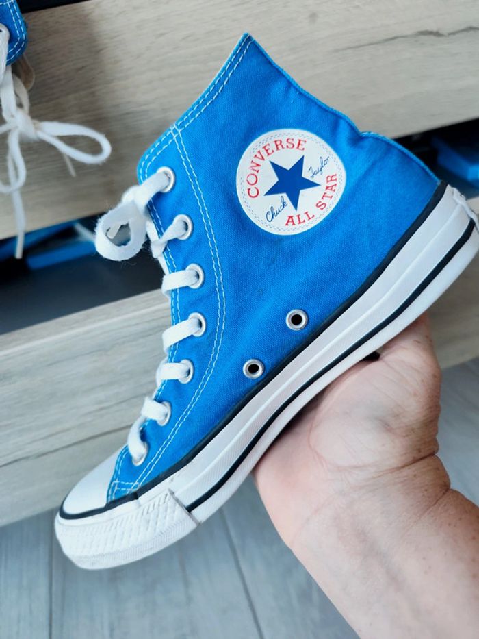 Converse bleu électrique - photo numéro 2