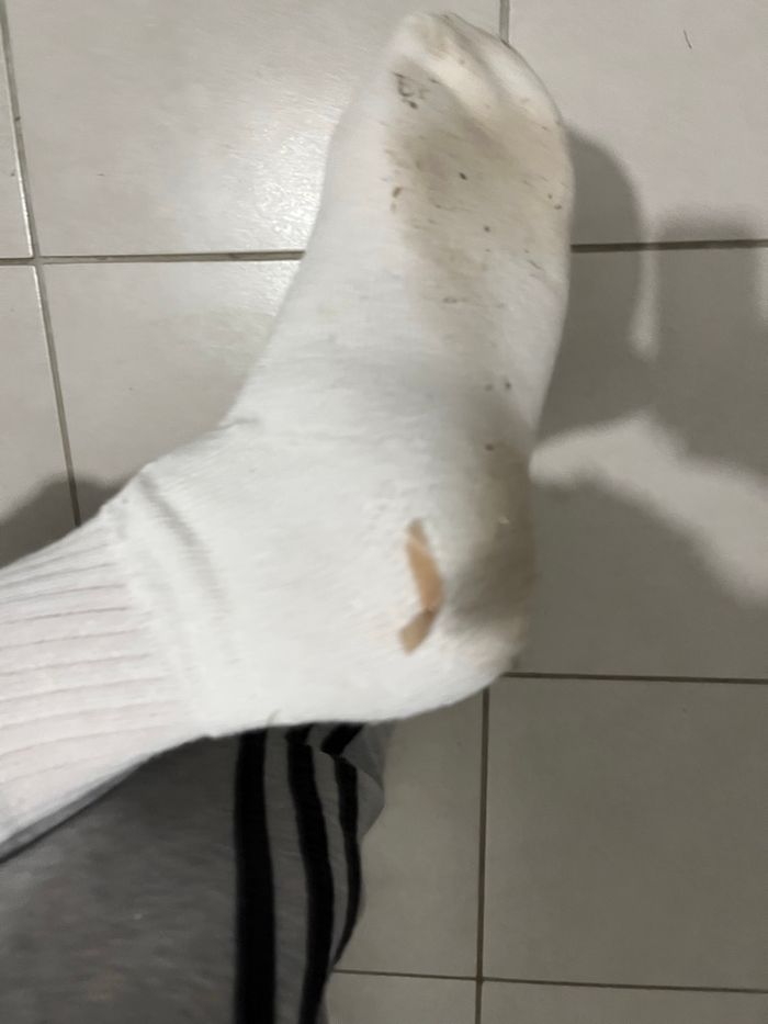 Chaussettes blanches personnalisé