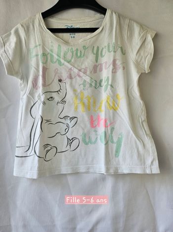 T-shirt MC 5-6 ans