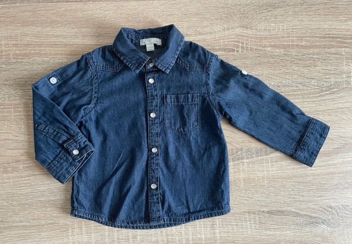 Chemise jean 12 mois