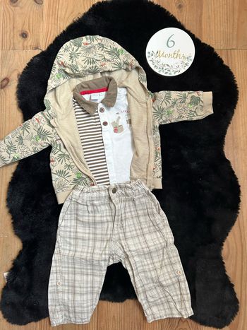 Ensemble beige garçon