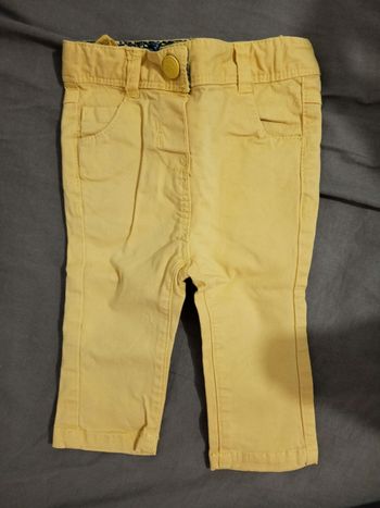 Pantalon jaune _ 3 mois