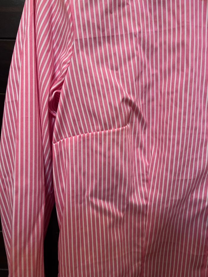 Chemise rayée rose taille 40/42 - photo numéro 2