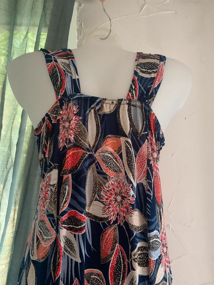 Robe été bleu bonheur longue taille 42/44 - photo numéro 8