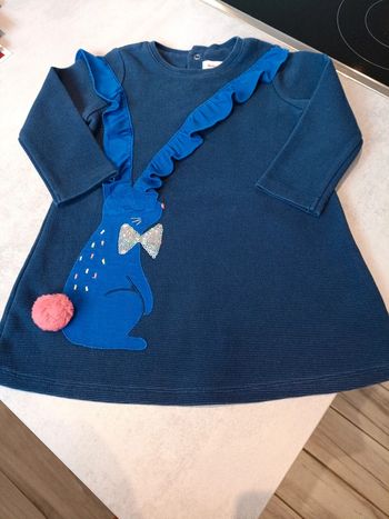 Robe Catimini 2 ans lapin