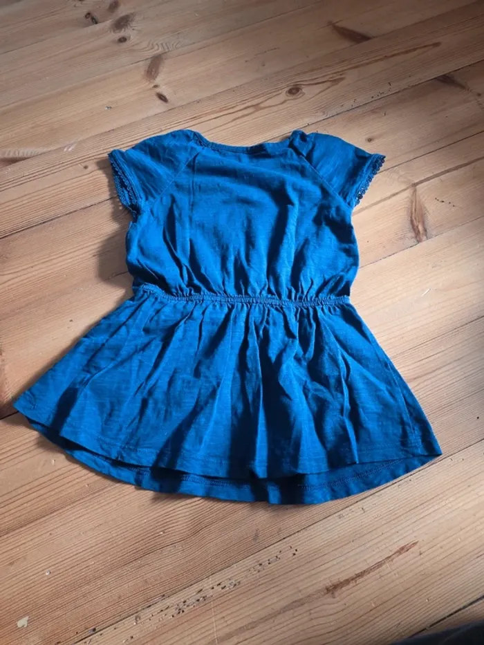 Lot de 3 robes manche courte 12 mois. - photo numéro 3