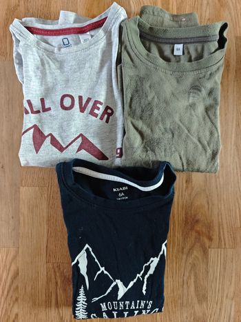 3 Tshirt manches longues 6 ans