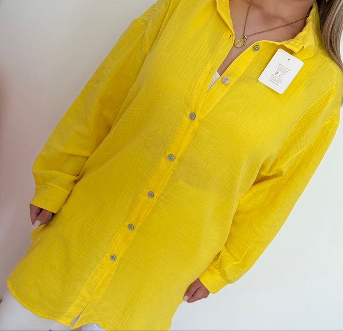 Chemise oversize gaze de coton - photo numéro 2