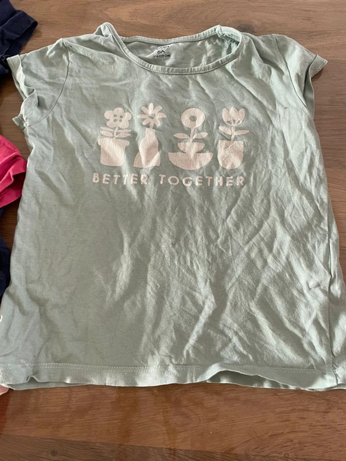 Lot de 6 tee shirts fille 6 ans - photo numéro 4