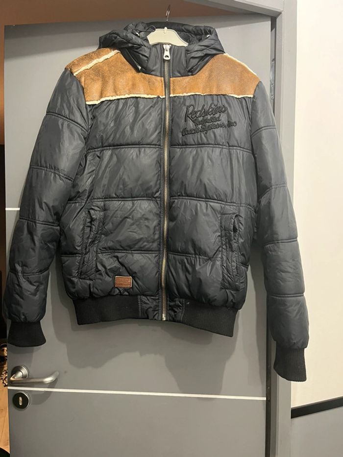 Doudoune homme Redskins XL noir et marron