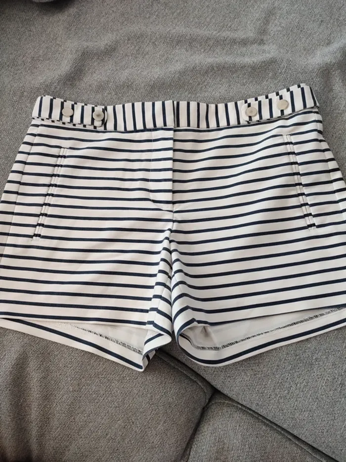Short rayé Zara