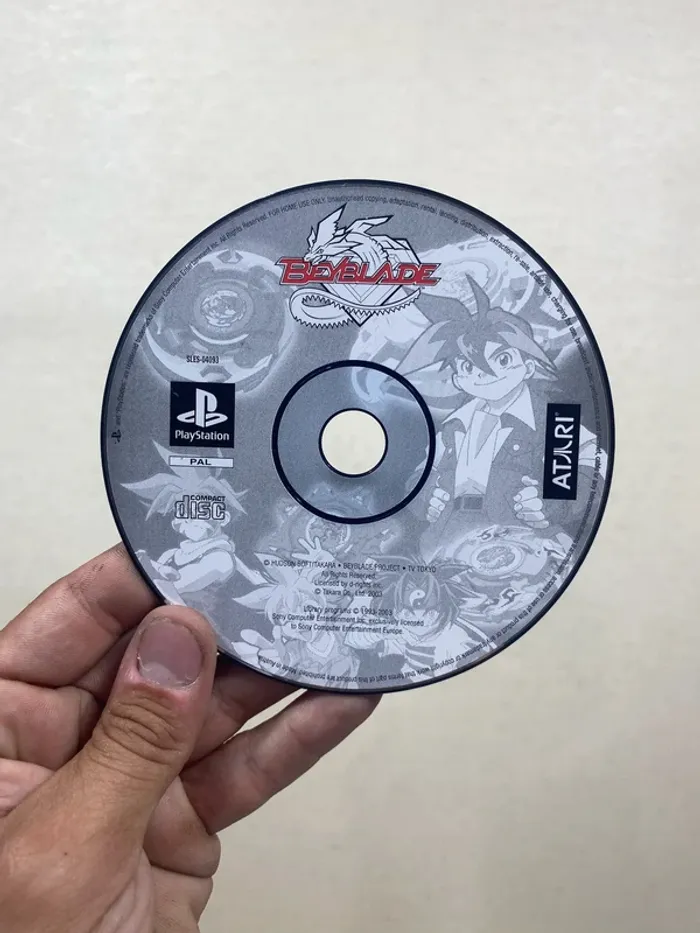 🔥 Beyblade PS1 (Sony PlayStation)  Jeu rétro officiel PAL – Disque seul testé
