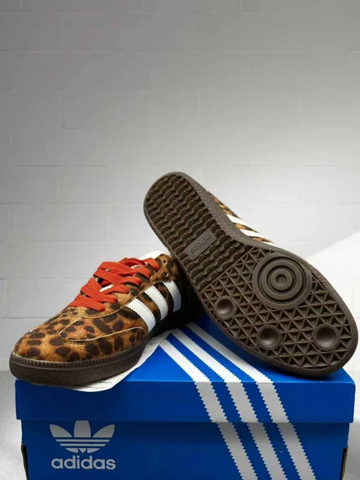 Adidas Samba Preloved Léopard Rouge   38 - photo numéro 3