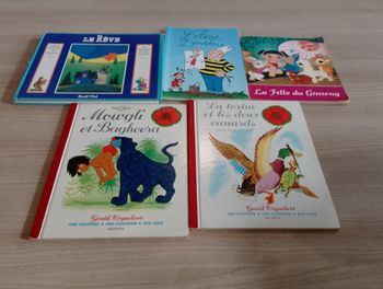 Lot de 5 livres "pour enfants divers"(5)