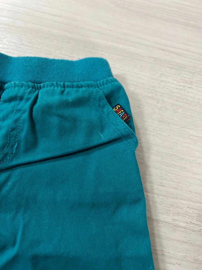 Pantalon bleu du pareil au même 9 mois - photo numéro 2
