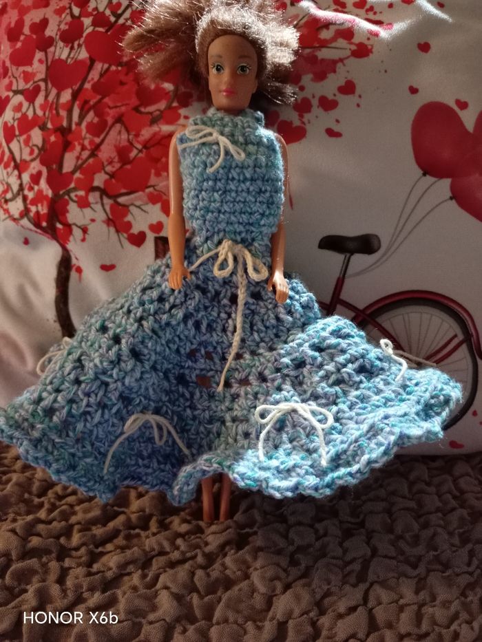 Robe longue Barbie - photo numéro 5