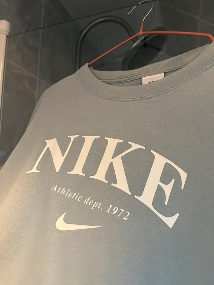 sweat vintage nike sportswear ocean cube/white - photo numéro 11