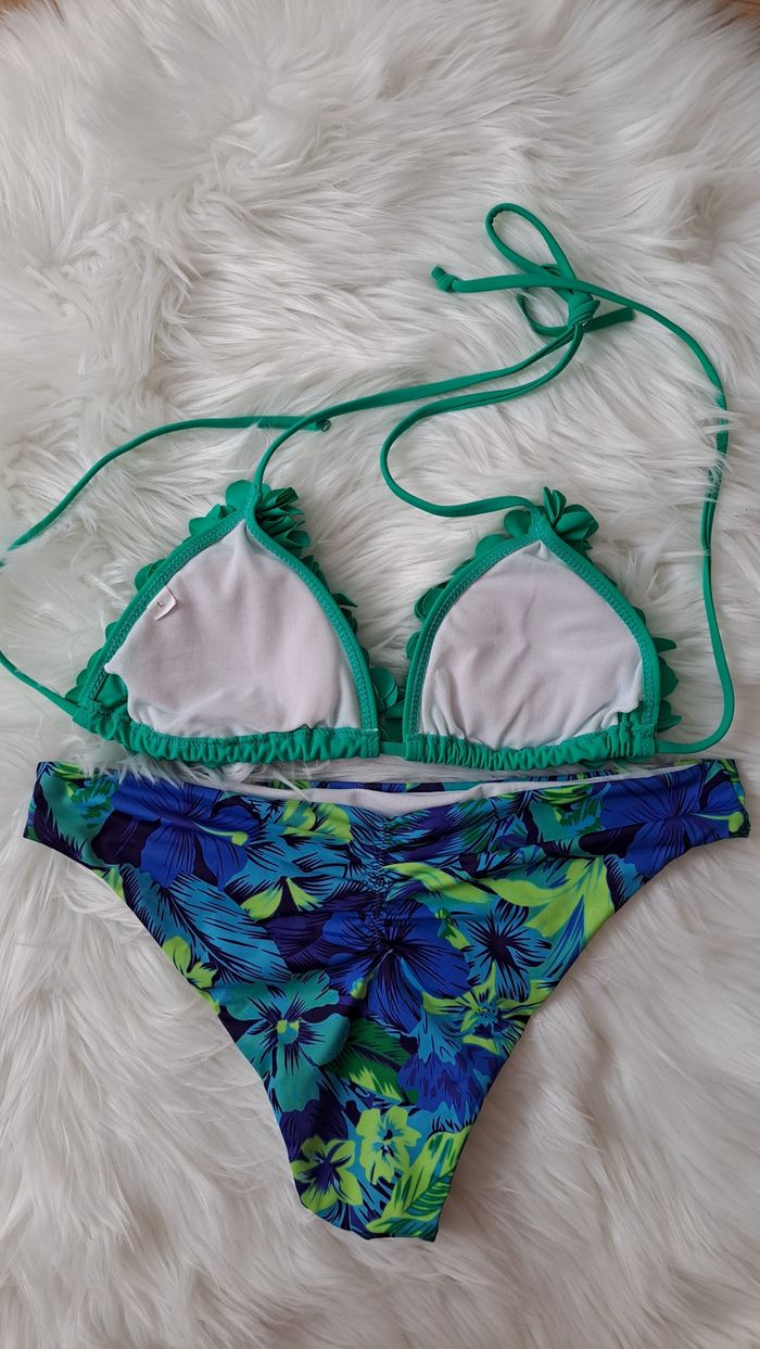 Maillot de bain 2 pièces taille L - photo numéro 2
