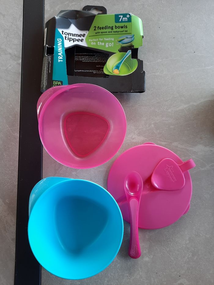 Bols + cuillère Tommee Tippee