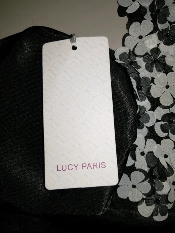 Bustier noir Lucy Paris M neuf - photo numéro 3