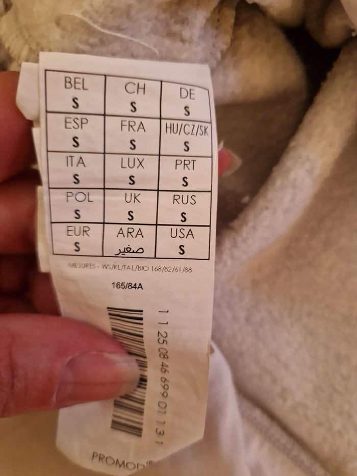 Pull sweat avec chemise intégrée Promod taille S - photo numéro 6