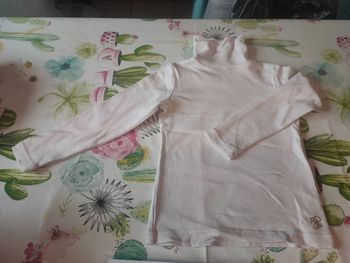 Col roulé ML beige orchestra 4 ans fille