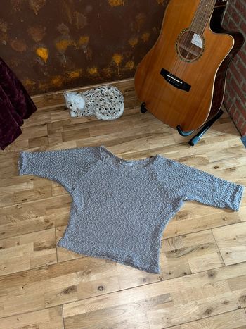 Joli pull beige léger cache cache M/L