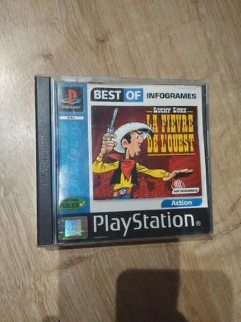 Lucky luke la fièvre de l'ouest ps1