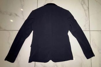 Veste de compétition zippée Cavalleria Toscana GP et détails en velours.  Taille 12 ans. Neuf.