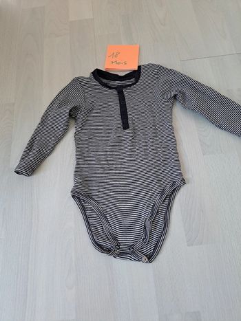 Body 18 mois Petit bateau
